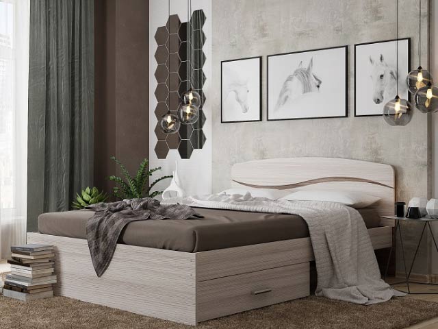 Кровать Валенсия 1600 (ламели)